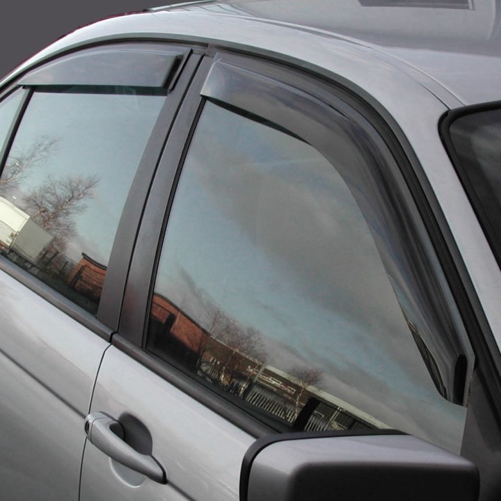 Wind Deflectors Set of 4, Trux 3 Series E46, Color Dark Smoke, BMW Seria 3 - EDK.ro