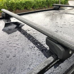 Roof Cross Bars, Trux 5 Series Touring Estate for Roof Rails, Color Black, BMW Seria 5 - EDK.ro