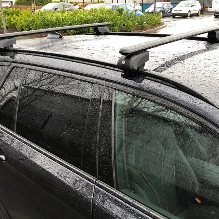 Bare Transversale de Plafon, Trux 5 Series Touring Estate pentru Șine de Plafon, Culoare Negru, BMW Seria 5 2017 - Prezent - EDK.ro