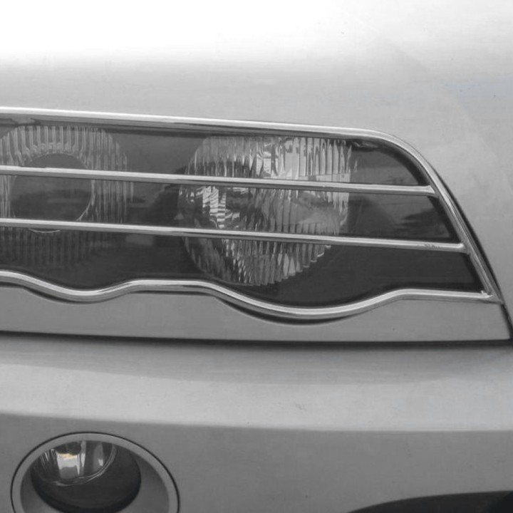 Headlight Guards, Trux Steel, Color Stainless, BMW X5 2000 - 2005 - EDK.ro