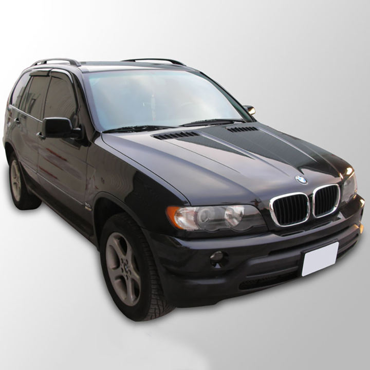 Wind Deflectors, Trux, Color Dark Smoke, BMW X5 2000 - 2007 - EDK.ro