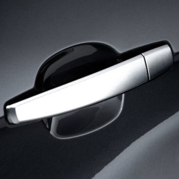 Door Handle Covers, Trux, Color Chrome, Chevrolet Captiva 2006 - 2011 - EDK.ro