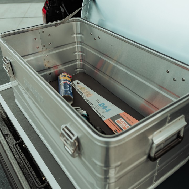 Tool Box, Predator Large Aluminium - L89cm X W49cm X H39cm - EDK.ro