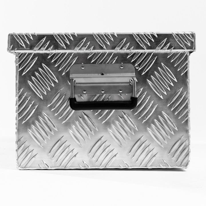 Ladă de Scule, Predator Aluminiu Chequer Plate - L123cm X W38cm X H38cm - EDK.ro