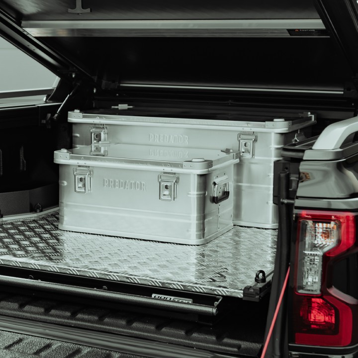 Tool Box, Predator Medium Aluminium - L77cm X W43cm X H34cm - EDK.ro