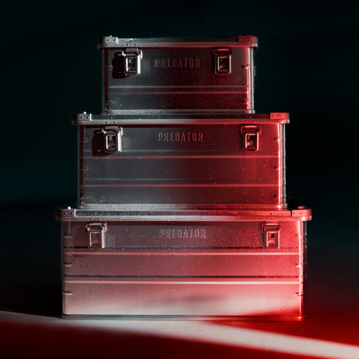 Tool Box, Predator Medium Aluminium - L77cm X W43cm X H34cm - EDK.ro