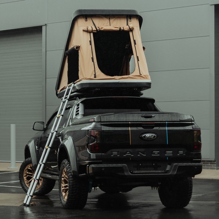 Cort de Plafon, Predator Explorer 210 - Plafon Mounted 2-persoane Tent, Culoare Negru - EDK.ro