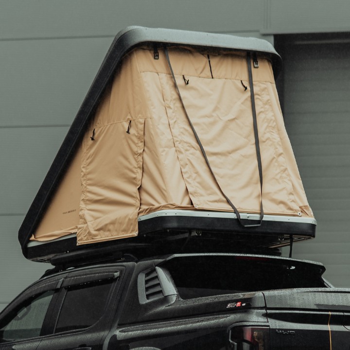 Cort de Plafon, Predator Explorer 210 - Plafon Mounted 2-persoane Tent, Culoare Negru - EDK.ro