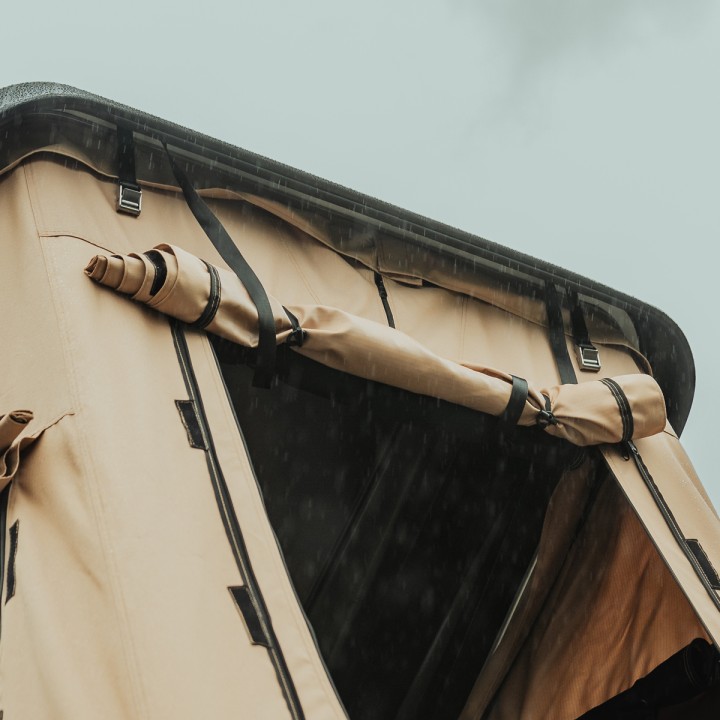 Cort de Plafon, Predator Explorer 210 - Plafon Mounted 2-persoane Tent, Culoare Negru - EDK.ro
