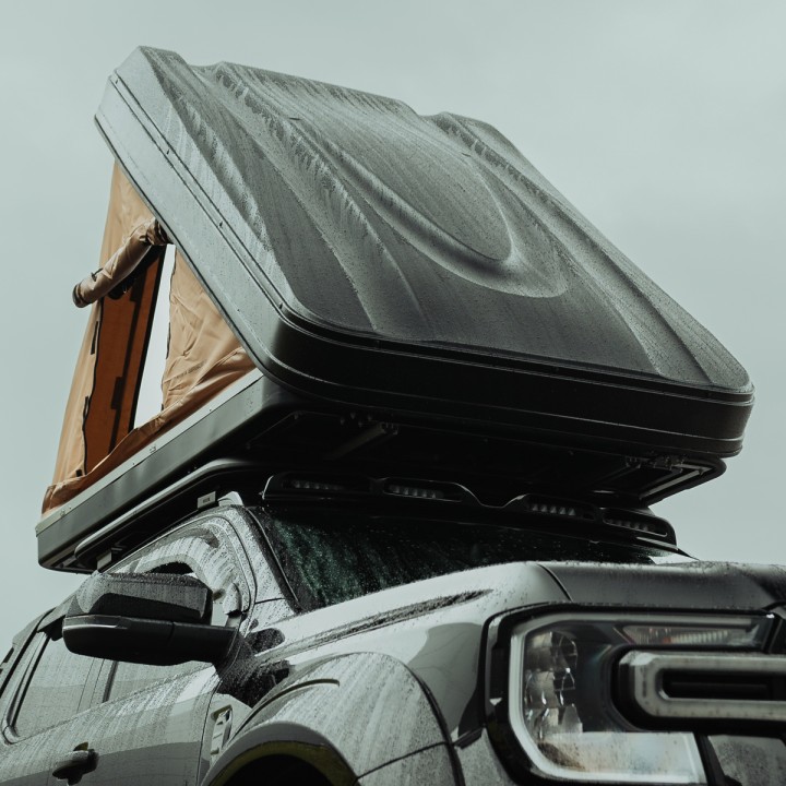 Cort de Plafon, Predator Explorer 210 - Plafon Mounted 2-persoane Tent, Culoare Negru - EDK.ro