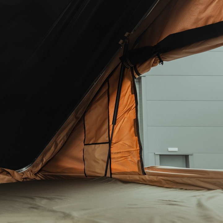 Cort de Plafon, Predator Explorer 210 - Plafon Mounted 2-persoane Tent, Culoare Negru - EDK.ro