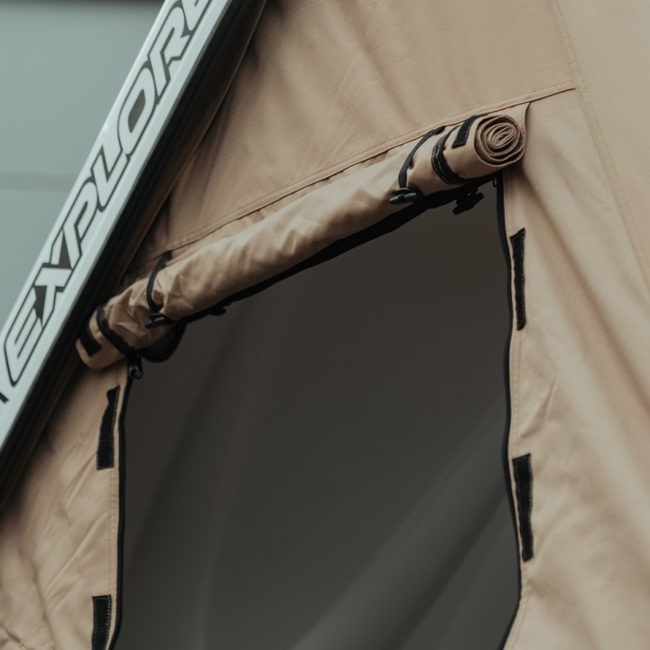 Cort de Plafon, Predator Explorer 210 - Plafon Mounted 2-persoane Tent, Culoare Alb - EDK.ro