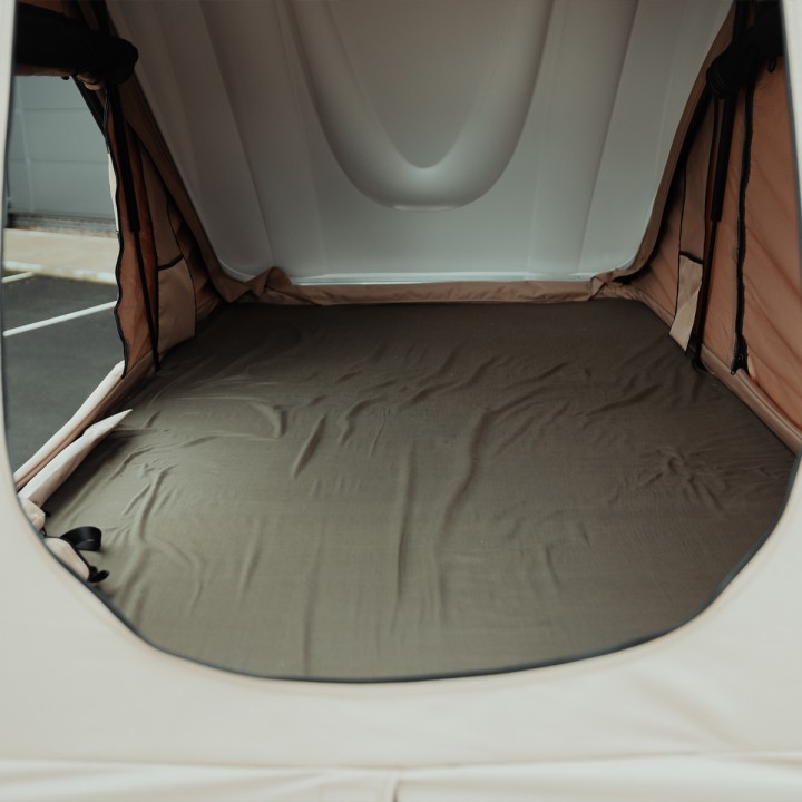 Roof Tent, Predator Explorer 210 - Roof Mounted 2-Person Tent, Color White - EDK.ro