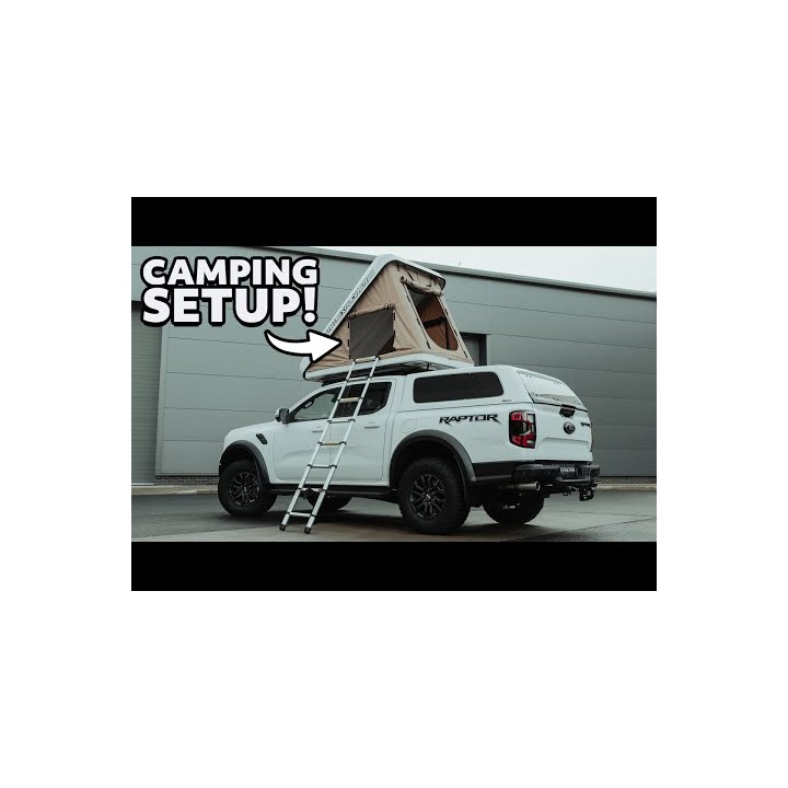 Roof Tent, Predator Explorer 210 - Roof Mounted 2-Person Tent, Color White - EDK.ro