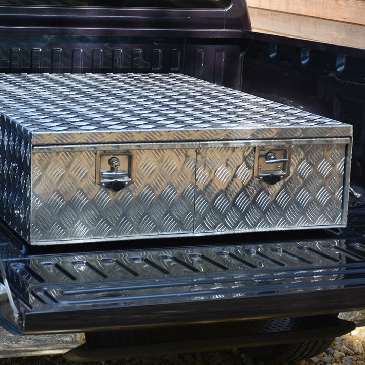 Drawer System, Trux Pickup System, Truck Bed Storage Drawers, Aluminium - EDK.ro