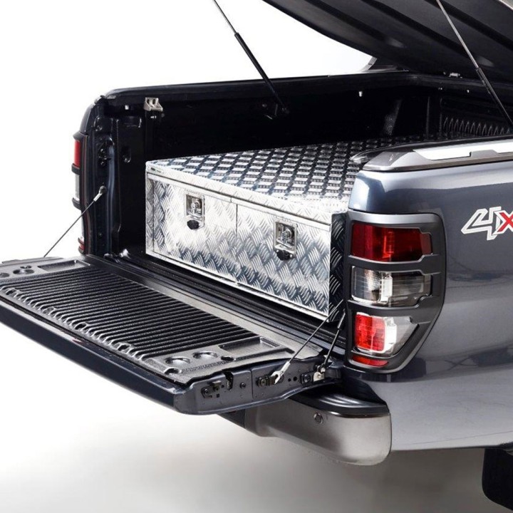 Drawer System, Trux Pickup System, Truck Bed Storage Drawers, Aluminium - EDK.ro