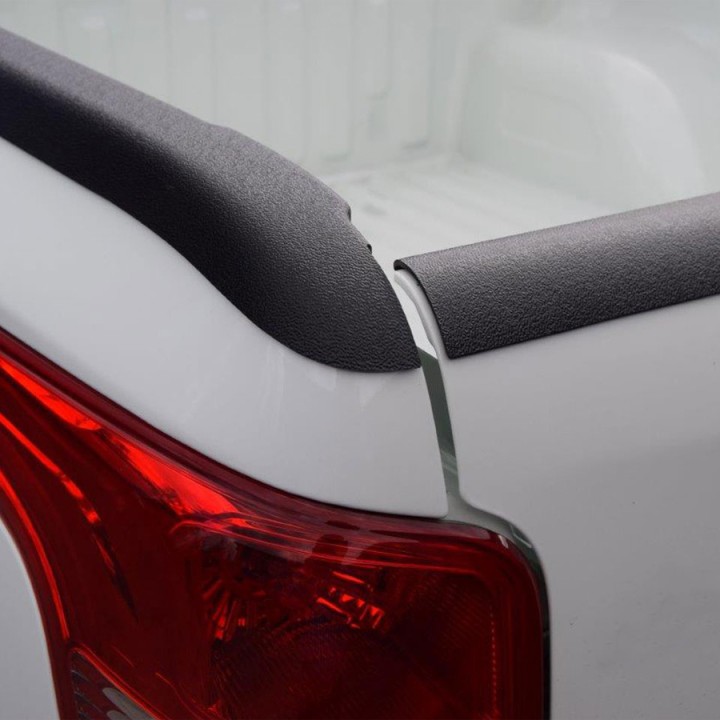 Bed Rail Caps, Aeroklas Tailgate Protection, Fiat Fullback Double Cab 2016 - 2019 - EDK.ro