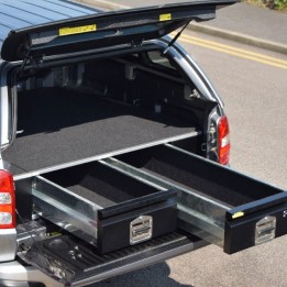 Drawer System, Aeroklas Bespoke Load Bed, Fiat Fullback Double Cab 2016 - 2019 - EDK.ro