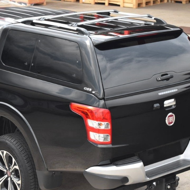 Hardtop Bed Cover, Alpha GSR, Fiat Fullback Double Cab 2016 - 2019 - EDK.ro