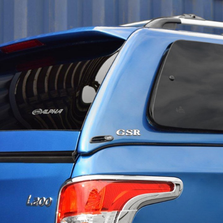 Hardtop Bed Cover, Alpha GSR, Fiat Fullback Double Cab 2016 - 2019 - EDK.ro