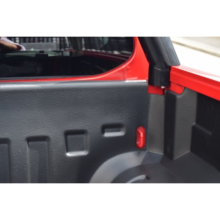 Rollbar Inox, Trux Single Hoop, Culoare Negru, Fiat Fullback Cabină Dublă 2016 - 2019 - EDK.ro