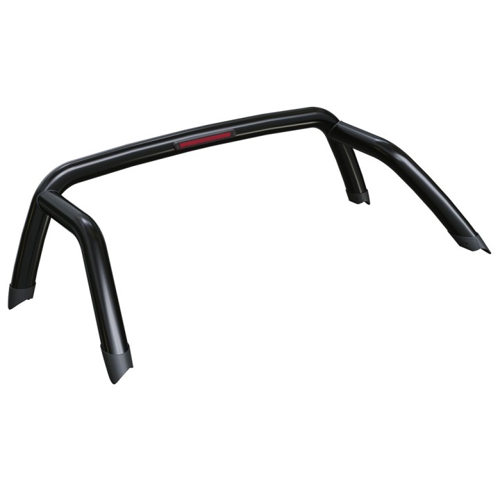 Rollbar Inox, Mountain Top, Culoare Negru, Fiat Fullback Cabină Dublă 2016 - 2019 - EDK.ro