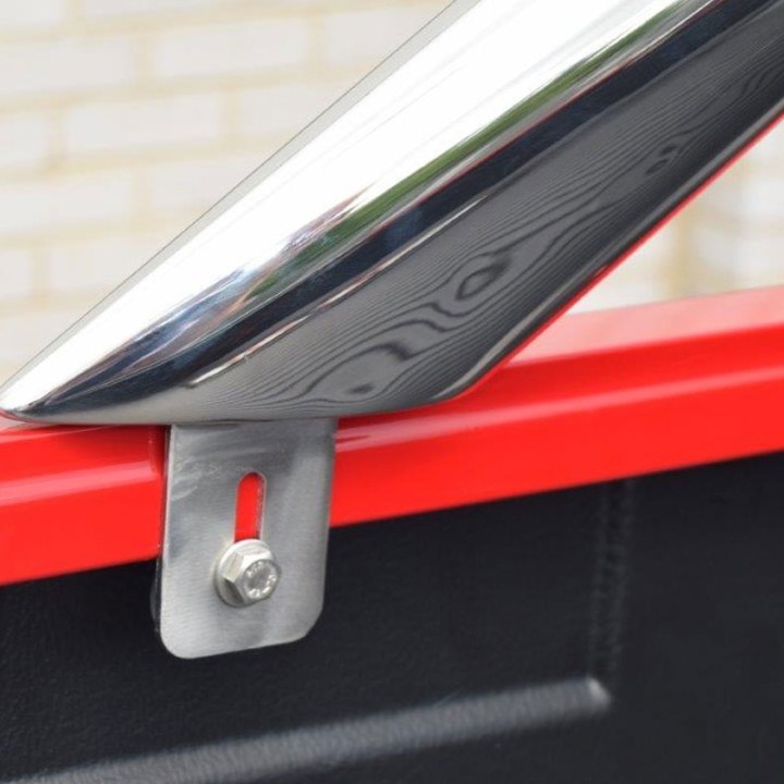 Stainless Steel Rollbar, Trux Single Hoop, Silver Color, Fiat Fullback Double Cab 2016 - 2019 - EDK.ro