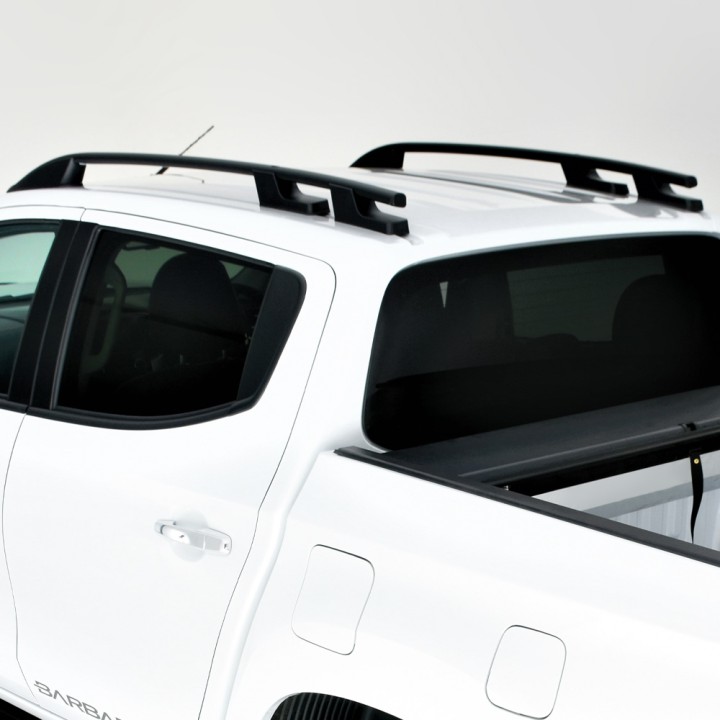 Roof Bars, Trux X-Treme, Color Black, Fiat Fullback Double Cab 2016 - 2019 - EDK.ro
