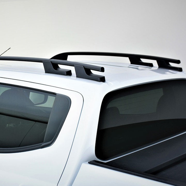 Roof Bars, Trux X-Treme, Color Black, Fiat Fullback Double Cab 2016 - 2019 - EDK.ro