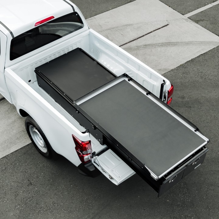 Sliding Tray, ProTop Drawer System with for Extended Cab Pickups - 980 mm Wide - EDK.ro