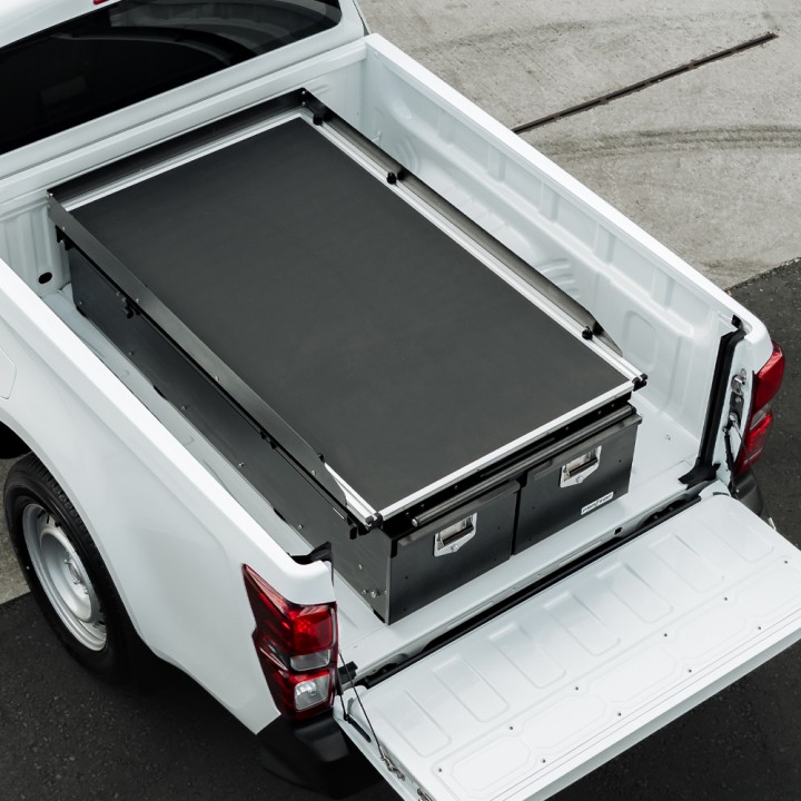 Sliding Tray, ProTop Drawer System with for Extended Cab Pickups - 980 mm Wide - EDK.ro