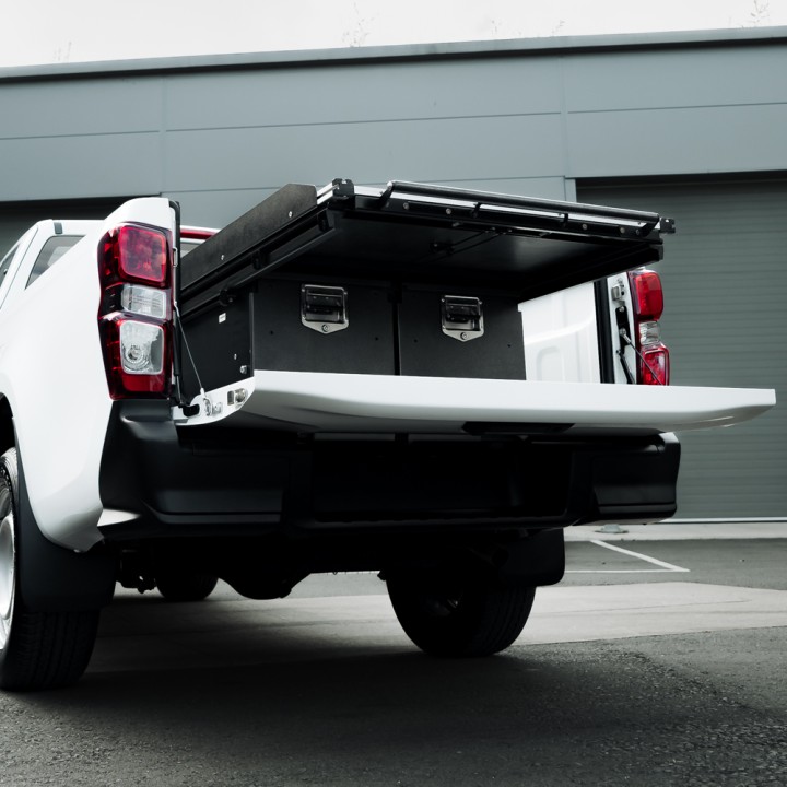 Sliding Tray, ProTop Drawer System with for Extended Cab Pickups - 980 mm Wide - EDK.ro