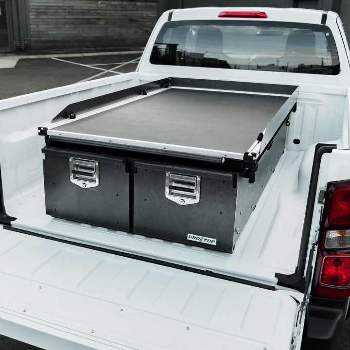 Sliding Tray, ProTop Drawer System with for Extended Cab Pickups - 980 mm Wide - EDK.ro