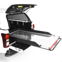 Sliding Bed Tray, Carryboy Extended Cab - Alloy Finish - Wide Type (1050 mm Width) - EDK.ro