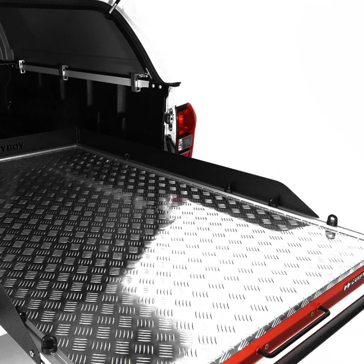 Platformă Glisantă pentru Benă, Carryboy Extended Cab - Alloy Finish - Lat Type (1050 mm Lățime) - EDK.ro