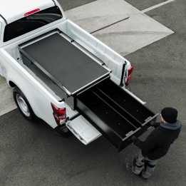 Sliding Tray, ProTop Drawer System with for Pickups - 980 mm Wide, Ford Ranger, Isuzu D-Max, Toyota Hilux Single Cab 2012 - Pres