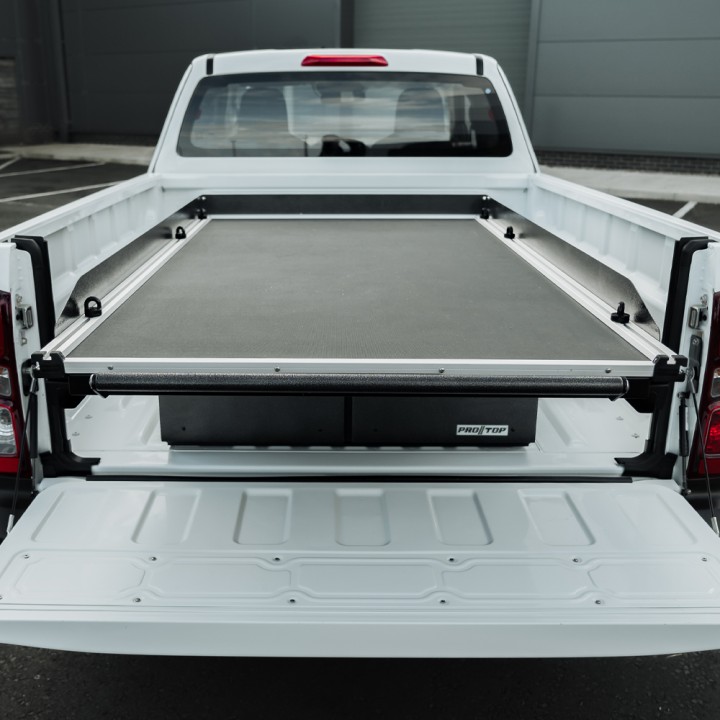 Sliding Tray, ProTop Drawer System with for Pickups - 980 mm Wide, Ford Ranger, Isuzu D-Max, Toyota Hilux Single Cab 2012 - Pres