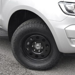 Steel Wheel, Trux Modular Steel Wheel, 17", Black - EDK.ro