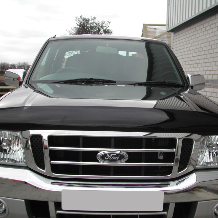 Deflector Capotă, Trux, Culoare Fumuriu Închis, Ford Ranger Cabină Dublă / Cabină Extra 2003 - 2006 - EDK.ro