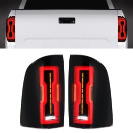 LED Tail Lights, Predator RHD LED Smoked, Ford Ranger Double Cab / Extra Cab 2006 - 2012 - EDK.ro