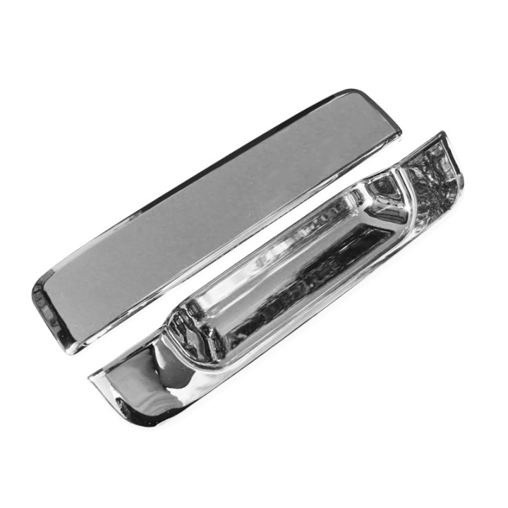 Door Handle Covers, Trux Rear, Color Chrome, Ford Ranger Double Cab / Extra Cab 2006 - 2012 - EDK.ro