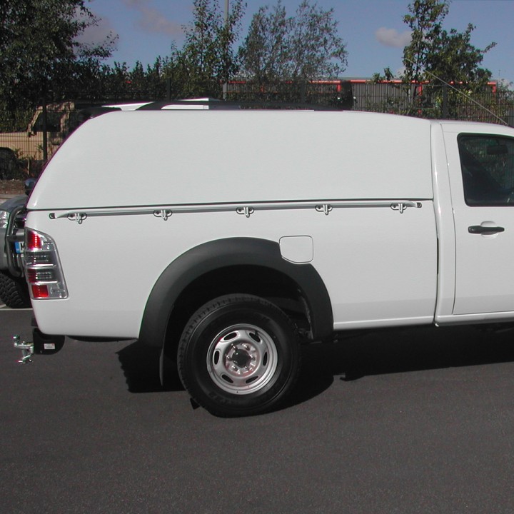 Hardtop Bed Cover, Carryboy 560 Commercial, Ford Ranger Double Cab 2006 - 2009 - EDK.ro