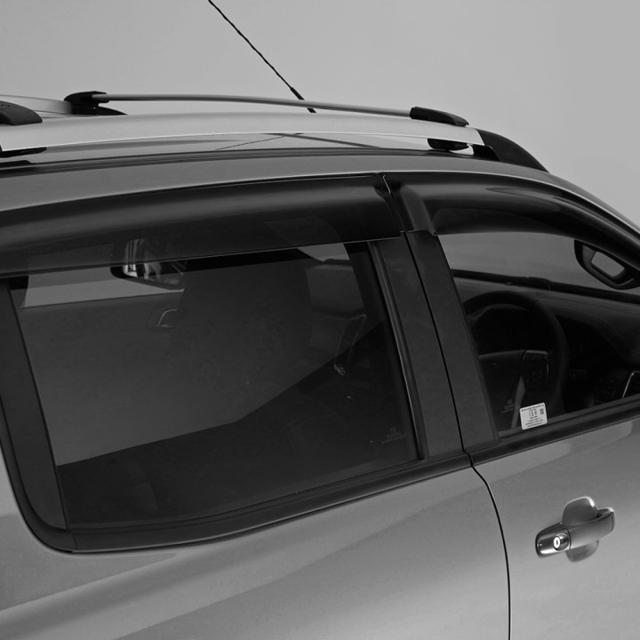 Set 4 Paravânturi, Trux, Culoare Fumuriu Închis, Ford Ranger Cabină Dublă 2006 - 2012 - EDK.ro