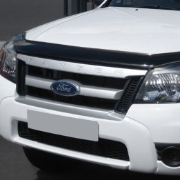Deflector Capotă, Trux, Culoare Fumuriu Închis, Ford Ranger Cabină Dublă / Cabină Extra 2009 - 2012 - EDK.ro