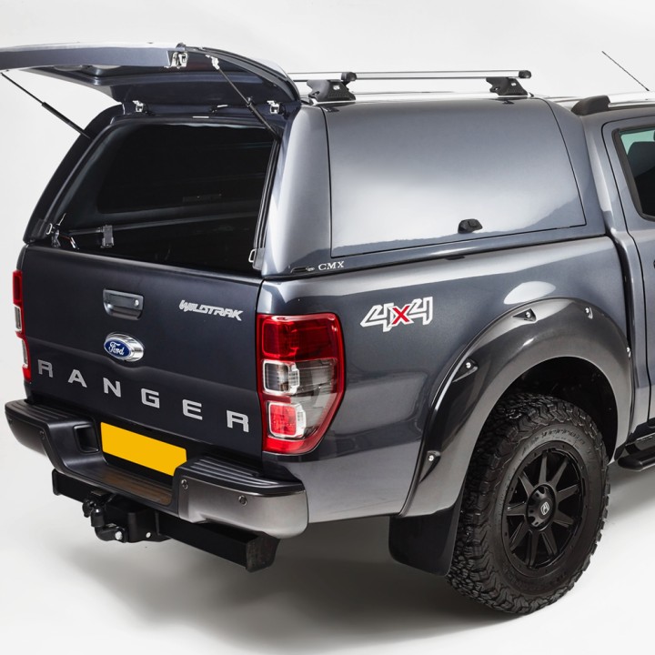 Hardtop Bed Cover, Alpha CMX, Ford Ranger Double Cab 2012 - 2022 - EDK.ro