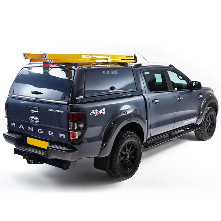 Hardtop Bed Cover, ProTop Gullwing, Ford Ranger Double Cab 2012 - 2022 - EDK.ro