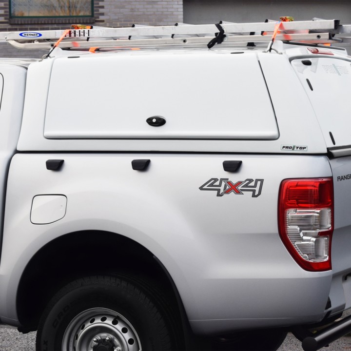 Hardtop Bed Cover, ProTop Gullwing, Ford Ranger Double Cab 2012 - 2022 - EDK.ro