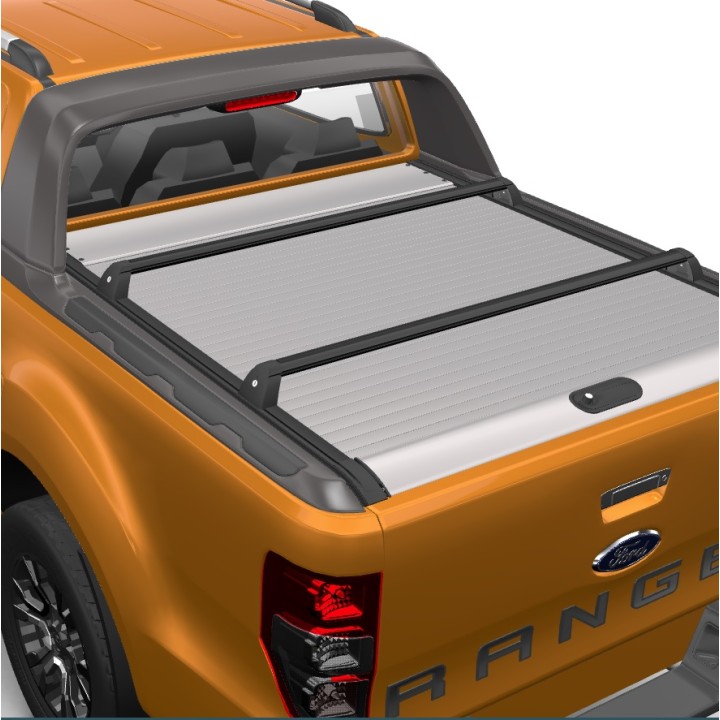 Bare Transversale de Plafon, Mountain Top Wildtrak Roll, Culoare Negru, Ford Ranger Cabină Dublă 2012 - 2022 - EDK.ro