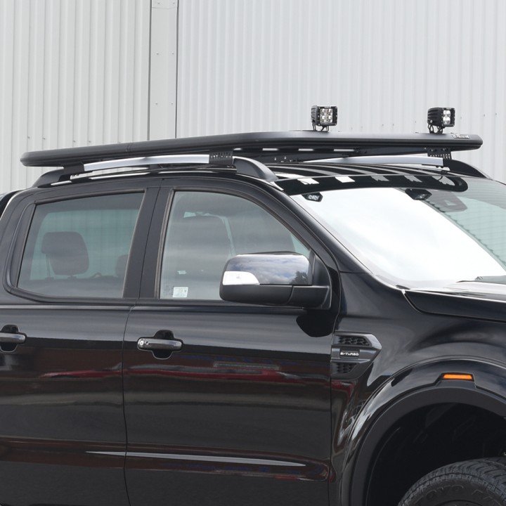 Platform Roof Rack, Predator Wildtrak for Existing Roof Bars - Standard, Ford Ranger Double Cab 2012 - 2022 - EDK.ro