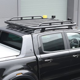 Portbagaj de Plafon tip Platformă, Predator Wildtrak - cu Șină Laterală, Ford Ranger Cabină Dublă 2012 - 2022 - EDK.ro